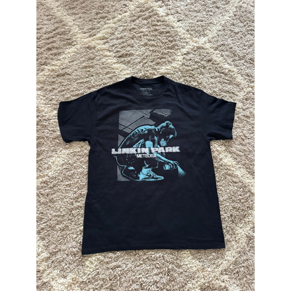 Linkin Park Meteora Graphic T-Shirt Black Mens Large Band Merch